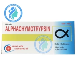 Alphachymotrypsin 4200UI Armephaco (10 hộp)