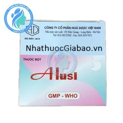 Alusi (thuốc bột) - Thuốc điều trị viêm loét dạ dày tá tràng