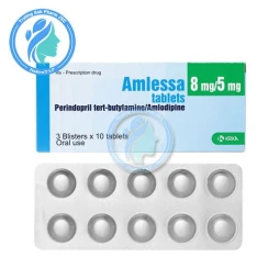 Amlessa 8mg/5mg Tablets Krka - Thuốc điều trị tăng huyết áp