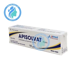 Apisolvat 15g - Thuốc điều trị viêm da, vảy nến hiệu quả (10 type)