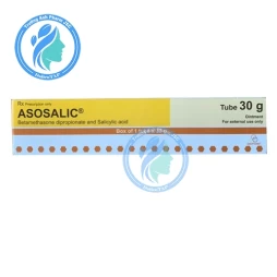 Asosalic 30g - Giúp giảm triệu chứng của eczema và dị ứng da