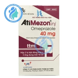 Atimezon Inj 40mg An Thiên Pharma - Thuốc điều trị loét dạ dày, tá tràng