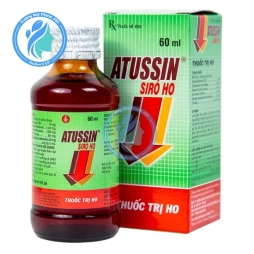 Atussin Siro Ho 60ml - Thuốc trị ho, long đờm hiệu quả