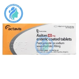 Axitan 40mg - Thuốc điều trị loét dạ dày, tá tràng, trào ngược