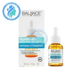 Tinh Chất Balance Active Formula Hyaluronic + Ceramides Double Booster Plump & Hydrate Serum 30ml