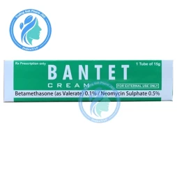 Bantet Cream 15g - Thuốc điều trị viêm da, vảy nến của Pakistan