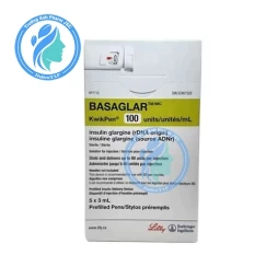 Basaglar KwikPen 100 Units/ml - Thuốc điều trị đái tháo đường