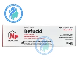 Befucid 15g - Kem bôi điều trị viêm da hiệu quả của Mediplantex