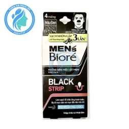 Bioré Pore Pack Black Strip Refreshing Cool - Miếng dán lột mụn