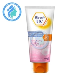Bioré UV Anti-Pollution Body Care Serum Intensive Aura SPF 50+/PA+++ 150ml - Serum dưỡng thể chống nắng