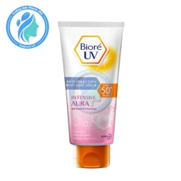 Bioré UV Anti-Pollution Body Care Serum Intensive Aura SPF 50+/PA+++ 50ml - Serum dưỡng thể chống nắng