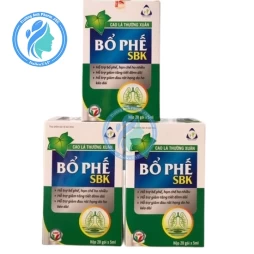Bổ phế SBK - Hỗ trợ bổ phế, hạn chế ho nhiều