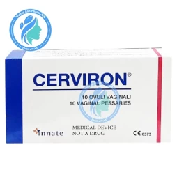 Viên đặt Cerviron - Hỗ trợ điều trị viêm nhiễm phụ khoa cấp và mạn tính