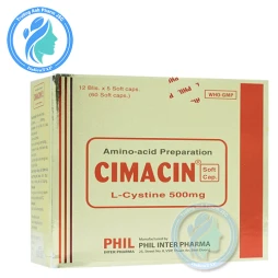 Cimacin Cap. (H/60) - Giúp điều trị viêm da, sạm da hiệu quả của Phil Inter Pharma