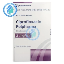 Ciprofloxacin Polpharma 2mg/ml (200ml) - Thuốc điều trị nhiễm khuẩn