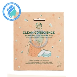 Clean Conscience Reusable Make-Up Remover Pads - Bông tẩy trang sợi tre tái sử dụng