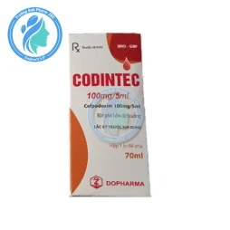 Codintec 100mg/5ml Dopharma (70ml) - Thuốc điều trị nhiễm khuẩn