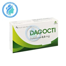 Dagocti 0.5mg PP Pharco - Thuốc điều trị tăng sản lành tính tuyến tiền liệt