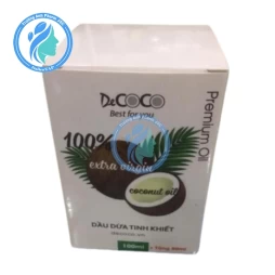 Dầu dừa tinh khiết Decoco 100ml - Giúp dưỡng tóc, dưỡng ẩm da
