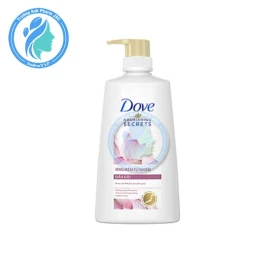 Dầu gội Dove Óng mềm tự nhiên 640g (Hoa sen Nhật và nước gạo)