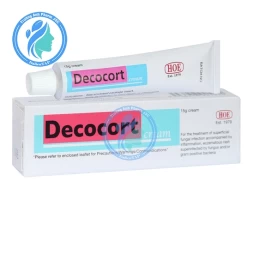 Decocort Cream 15g - Điều trị viêm, dị ứng ngoài da hiệu quả