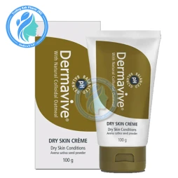 Dermavive Dry Skin Cream 100g - Kem dưỡng ẩm dành cho da khô