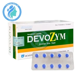 Devozym - Hỗ trợ giảm phù nề, giảm các triệu chứng sưng, đau rát họng
