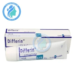 Differin Cream 0,1% 30g - Kem trị mụn trứng cá chuẩn Pháp