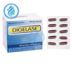 Digelase Hộp 100 Viên SPM - Hỗ trợ tăng cường tiêu hóa