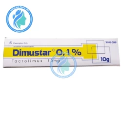 Dimustar 0,1% - Điều trị các triệu chứng của bệnh eczema