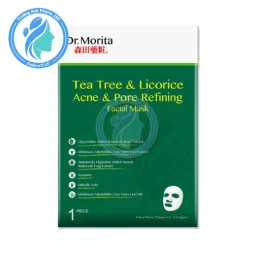 Dr.Morita Tea Tree & Licorice Acne & Pore Refining Facial Mask 30g - Mặt nạ dưỡng da