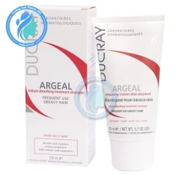 Ducray Argeal Shampoo 150ml - Dầu gội giúp hấp thu bã nhờn