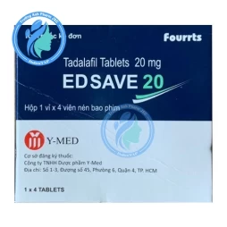 Edsave 20 - Thuốc điều trị rối loạn cương dương hiệu quả