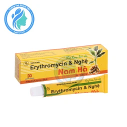 Erythromycin & Nghệ Nam Hà 10g - Điều trị mụn nhọt, vết thương da
