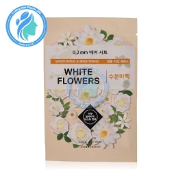 Etude House White Flowers Moisturizing Brightening - Mặt nạ cấp ẩm