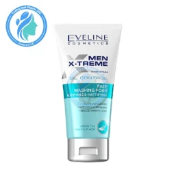 Eveline Men X-treme Oil Control Face Washing Foam Purifying & Mattifying 150ml - Sữa rửa mặt nam