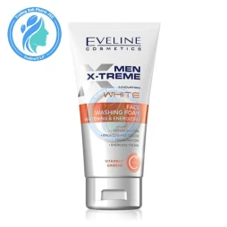 Eveline Men X-treme White Face Washing Foam Whitening & Energizing 150ml - Sữa rửa mặt nam