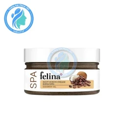 Felina Body Scrub Cream Arabica Coffee 220g - Kem tẩy tế bào chết