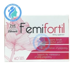 Femifortil NP Pharma - Tăng khả năng có thai tự nhiên