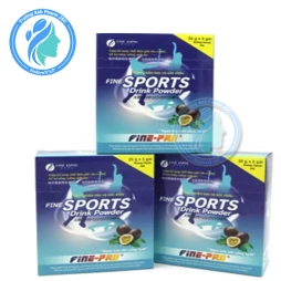 Fine Sports Drink Powder (vị chanh leo) - Giúp cung cấp chất điện giải cho cơ thể