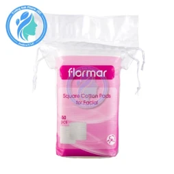 Flormar Bông tẩy trang Square And Round Cotton Pads For Facial