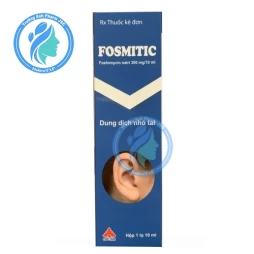 Fosmitic 300mg/10ml - Thuốc điều trị viêm tai