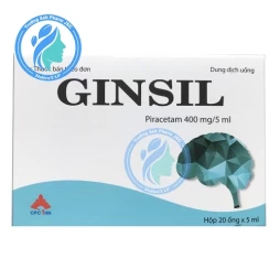 Ginsil 400mg/5ml CPC1HN - Thuốc điều trị chóng mặt hiệu quả