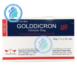 Golddicron 30mg - Thuốc điều trị đái tháo đường hiệu quả