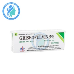 Griseofulvin 5% 10g - Điều trị nấm ngoài da hiệu quả của Mekophar