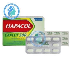Hapacol Caplet 500 DHG - Thuốc giảm đau, hạ sốt