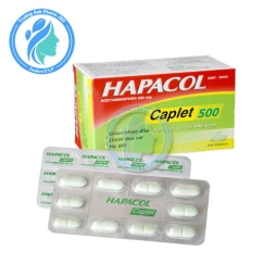 Hapacol Caplet 500 DHG - Thuốc giảm đau, hạ sốt