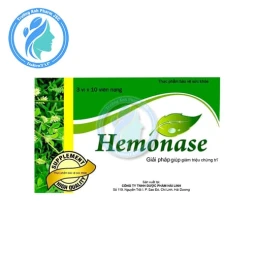 Hemonase Halifa - Hỗ trợ điều trị trung khí suy giảm mắc bệnh trĩ