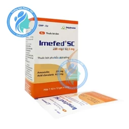 Imefed SC 250mg/62,5mg - Thuốc điều trị nhiễm khuẩn