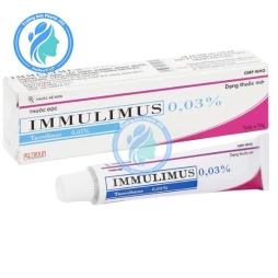 Immulimus 0,03% 10g - Thuốc trị eczema hiệu quả của MEDISUN